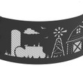 Farm 36" Round Steel Fire Ring