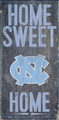 North Carolina Tar Heels Home Sweet Home Wood Sign