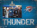Oklahoma City Thunder Wood Clip Frame