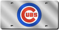 Chicago Cubs Laser Cut License Plate