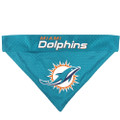 Miami Dolphins Reversible Dog Bandana