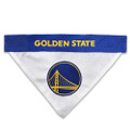 Golden State Warriors Reversible Dog Bandana