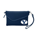 BYU Cougars Pebble Fold Over Purse