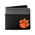 Clemson Tigers Pebble Bi-Fold Wallet