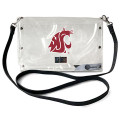 Washington State Cougars Clear Envelope Purse