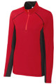 Clique Ice Pique Colorblock Women's Custom Half Zip Pullover