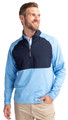 Cutter & Buck Adapt Eco Knit Hybrid Men's Custom Quarter Zip