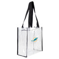 Miami Dolphins Clear Square Stadium Tote