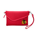 Chicago Blackhawks Pebble Fold Over Purse