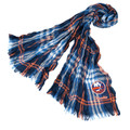 New York Islanders Plaid Crinkle Scarf