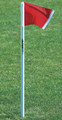 Kwik Goal International Soccer Corner Flags - Set of 4