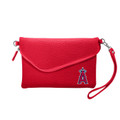 Los Angeles Angels Pebble Fold Over Purse