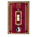 Florida State Seminoles Glass Single Light Switch Plate Cover