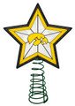 Iowa Hawkeyes Light Up Art Glass Tree Topper