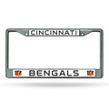 Cincinnati Bengals Chrome License Plate Frame