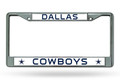 Dallas Cowboys Chrome License Plate Frame