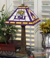 LSU Tigers Mission Table Lamp