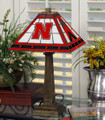 Nebraska Cornhuskers Mission Table Lamp