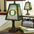 Oregon Ducks Art Glass Table Lamp