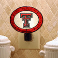 Texas Tech Red Raiders Art Glass Night Light