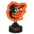 Baltimore Orioles Team Logo Neon Light