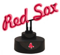 Boston Red Sox Script Neon Desk Lamp