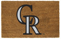 Colorado Rockies Colored Logo Door Mat