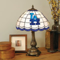 Los Angeles Dodgers MLB Stained Glass Table Lamp