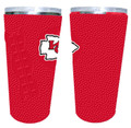 Kansas City Chiefs 20 oz. Stainless Steel Tumbler with Silicone Wrap