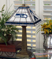 Seattle Seahawks Stained Glass Mission Table Lamp