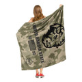 North Dakota State Bison Special Ops Throw Blanket