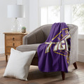 LSU Tigers Campaign Fleece Throw Blanket