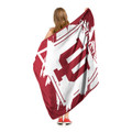 Indiana Hoosiers Dimensional Throw Blanket