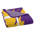 LSU Tigers Dimensional Throw Blanket