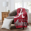 Alabama Crimson Tide Signature Raschel Throw Blanket