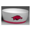 Arkansas Razorbacks Medium Bowl w/Lid