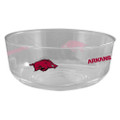 Arkansas Razorbacks Glass Serving Bowl