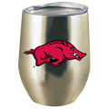 Arkansas Razorbacks 12 oz. Stainless Steel Stemless Tumbler