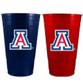 Arizona Wildcats 2 Pack Home/Away Plastic Cup