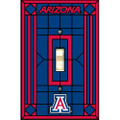 Arizona Wildcats Art Glass Light Switch Cover