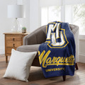 Marquette Golden Eagles Signature Raschel Throw Blanket