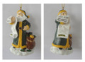 Baylor Bears Naughty Nice List Santa Ornament