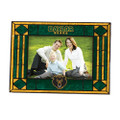 Baylor Bears Art Glass Horizontal Picture Frame