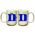 Duke Blue Devils Marble Ceramic Mug