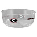 Georgia Bulldogs Glass Serving Bowl