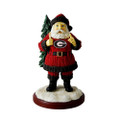 Georgia Bulldogs Tabletop Santa