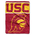 USC Trojans Basic Plush Raschel Blanket
