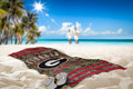 Georgia Bulldogs Real Tree Beach Towel