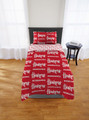 Nebraska Cornhuskers Rotary Twin Bed in a Bag Set