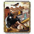 Baltimore Orioles MLB Woven Tapestry Throw Blanket